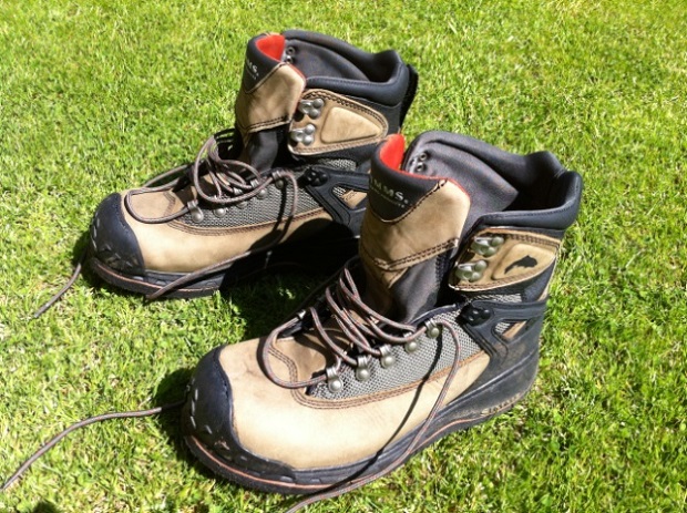 Simms wading boot on sale laces